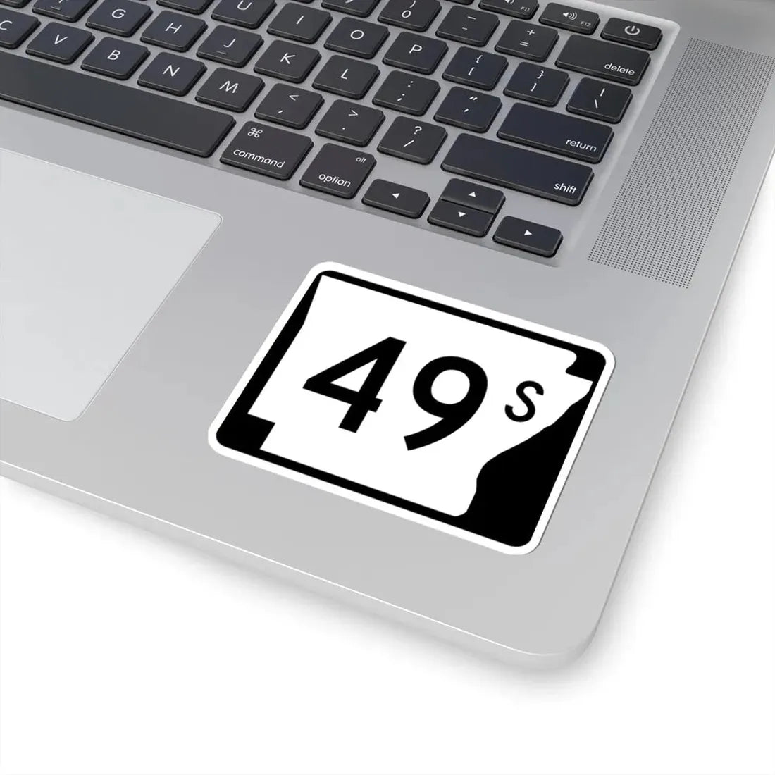 Arkansas 49S (Arkansas) (Road Sign) STICKER Vinyl Kiss-Cut Decal - The Sticker Space