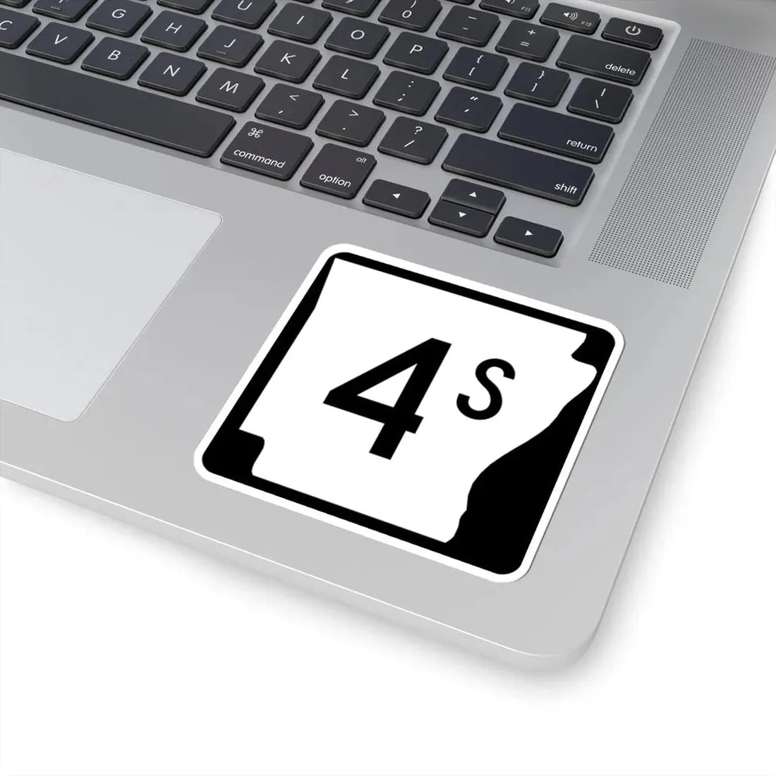 Arkansas 4S (Arkansas) (Road Sign) STICKER Vinyl Kiss-Cut Decal - The Sticker Space