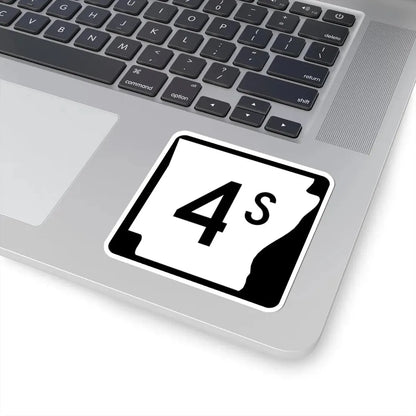 Arkansas 4S (Arkansas) (Road Sign) STICKER Vinyl Kiss-Cut Decal - The Sticker Space