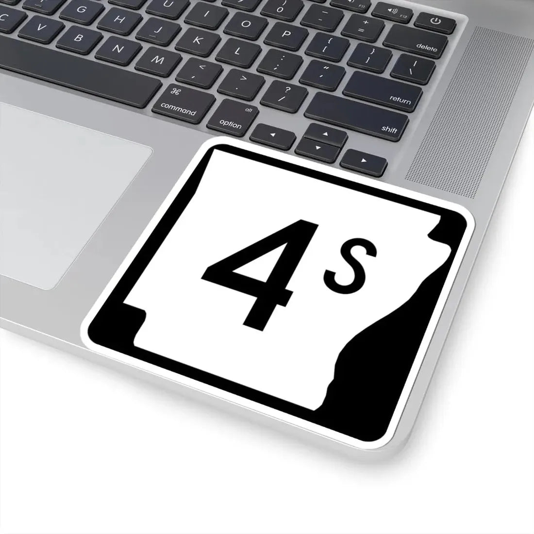 Arkansas 4S (Arkansas) (Road Sign) STICKER Vinyl Kiss-Cut Decal - The Sticker Space