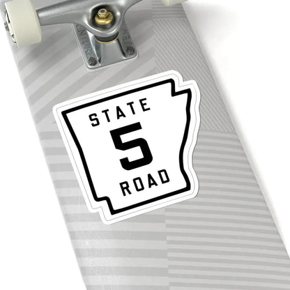 Arkansas 5 1926 (Arkansas) (Road Sign) STICKER Vinyl Kiss-Cut Decal - The Sticker Space