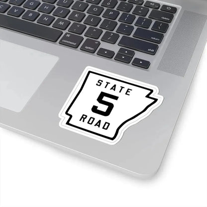 Arkansas 5 1926 (Arkansas) (Road Sign) STICKER Vinyl Kiss-Cut Decal - The Sticker Space