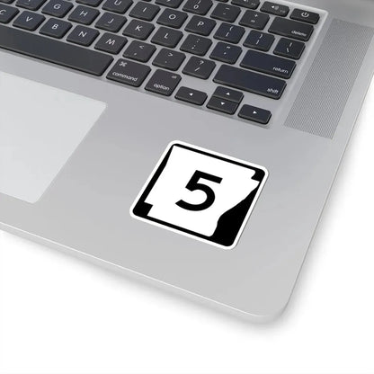 Arkansas 5 (Arkansas) (Road Sign) STICKER Vinyl Kiss-Cut Decal - The Sticker Space