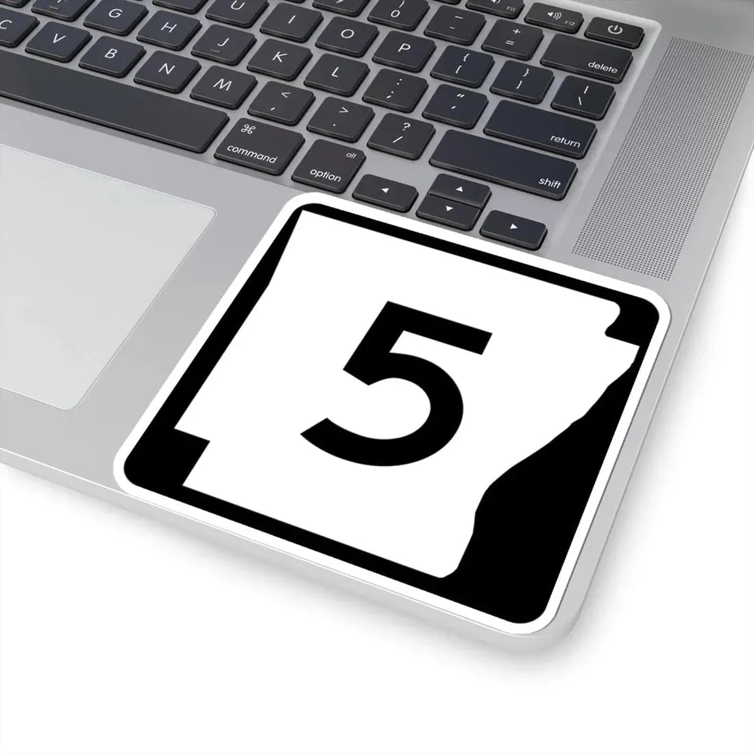 Arkansas 5 (Arkansas) (Road Sign) STICKER Vinyl Kiss-Cut Decal - The Sticker Space