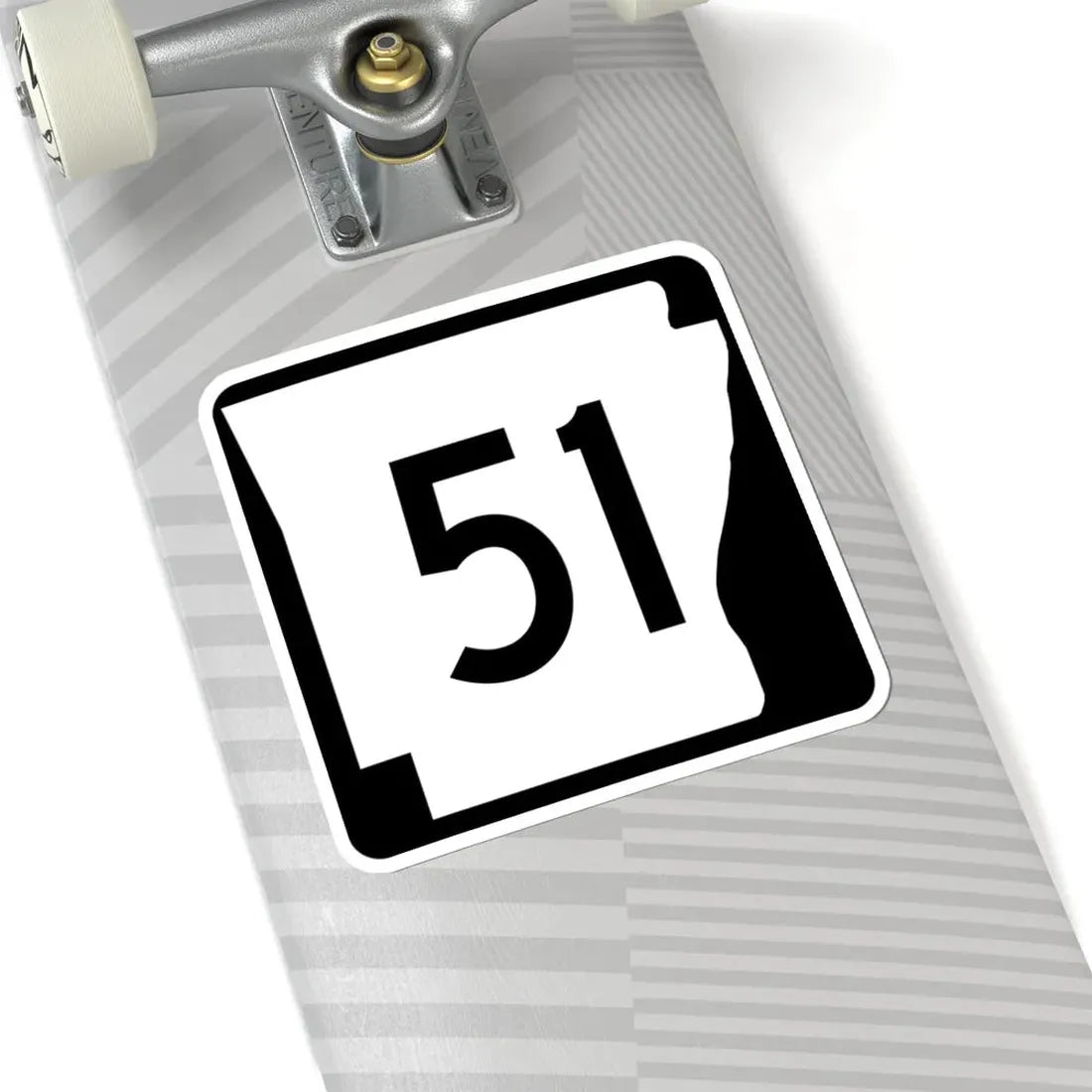Arkansas 51 (Arkansas) (Road Sign) STICKER Vinyl Kiss-Cut Decal - The Sticker Space