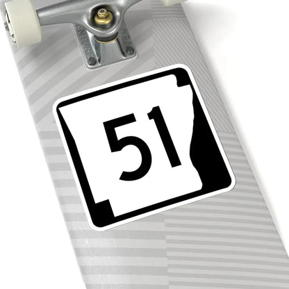 Arkansas 51 (Arkansas) (Road Sign) STICKER Vinyl Kiss-Cut Decal - The Sticker Space