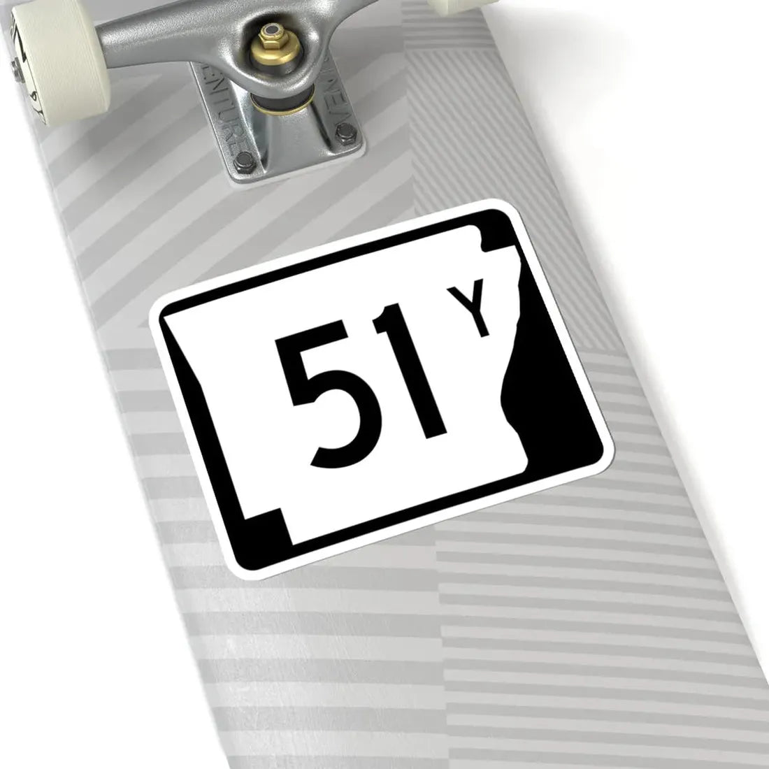 Arkansas 51Y (Arkansas) (Road Sign) STICKER Vinyl Kiss-Cut Decal - The Sticker Space