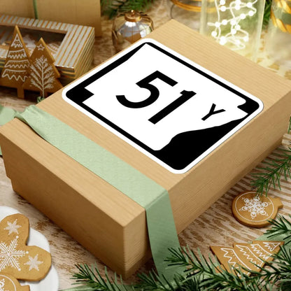 Arkansas 51Y (Arkansas) (Road Sign) STICKER Vinyl Kiss-Cut Decal - The Sticker Space