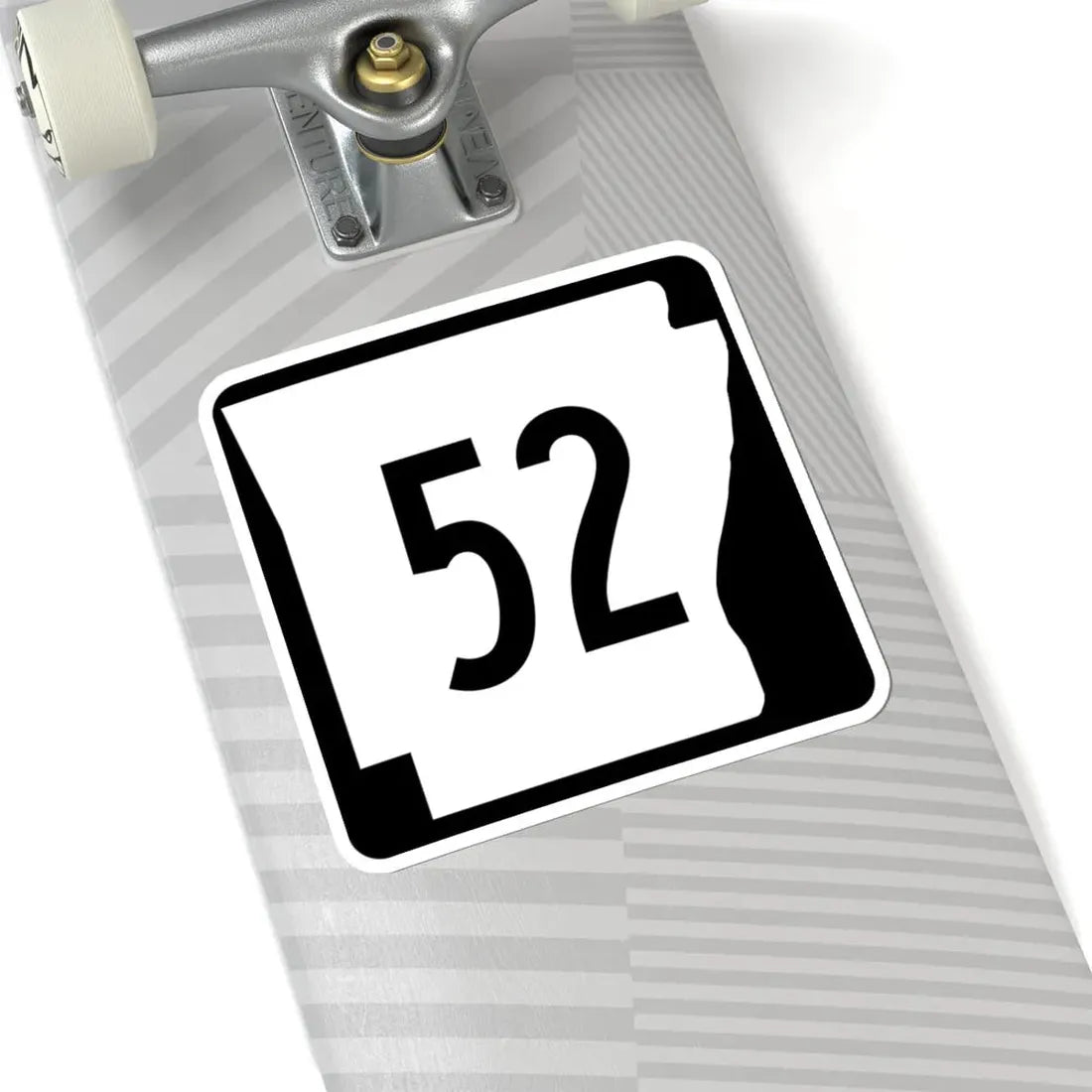 Arkansas 52 (Arkansas) (Road Sign) STICKER Vinyl Kiss-Cut Decal - The Sticker Space