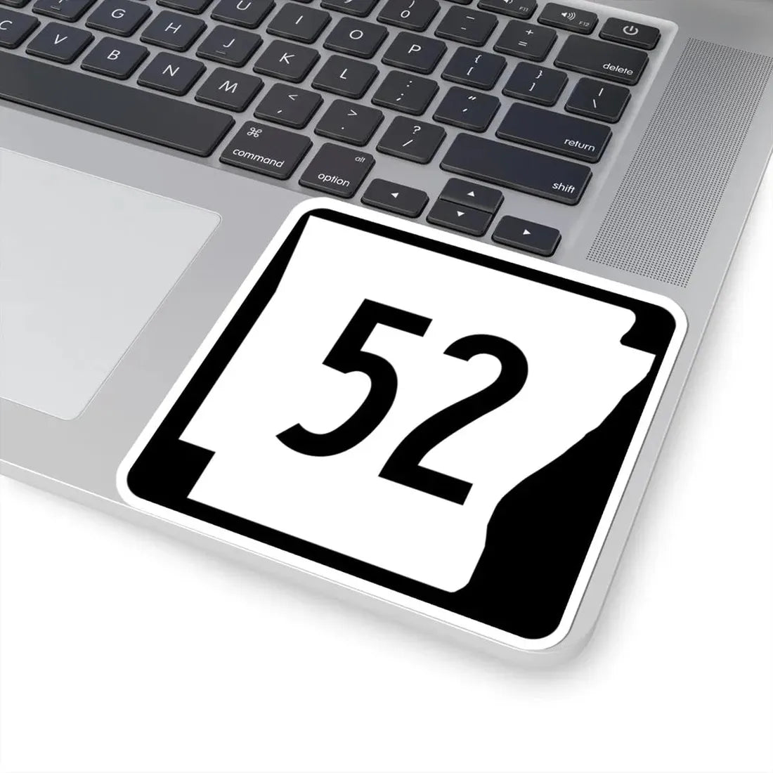 Arkansas 52 (Arkansas) (Road Sign) STICKER Vinyl Kiss-Cut Decal - The Sticker Space