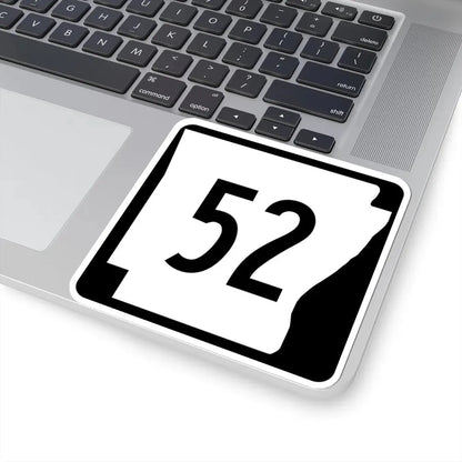 Arkansas 52 (Arkansas) (Road Sign) STICKER Vinyl Kiss-Cut Decal - The Sticker Space