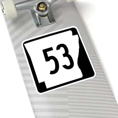 Arkansas 53 (Arkansas) (Road Sign) STICKER Vinyl Kiss-Cut Decal - The Sticker Space