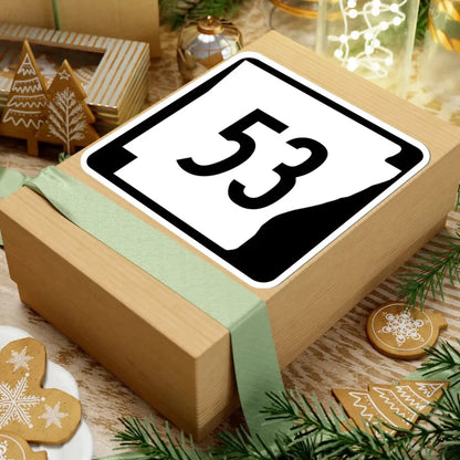 Arkansas 53 (Arkansas) (Road Sign) STICKER Vinyl Kiss-Cut Decal - The Sticker Space