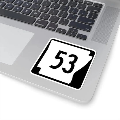 Arkansas 53 (Arkansas) (Road Sign) STICKER Vinyl Kiss-Cut Decal - The Sticker Space