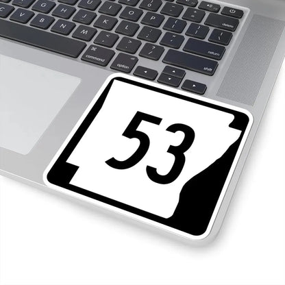 Arkansas 53 (Arkansas) (Road Sign) STICKER Vinyl Kiss-Cut Decal - The Sticker Space