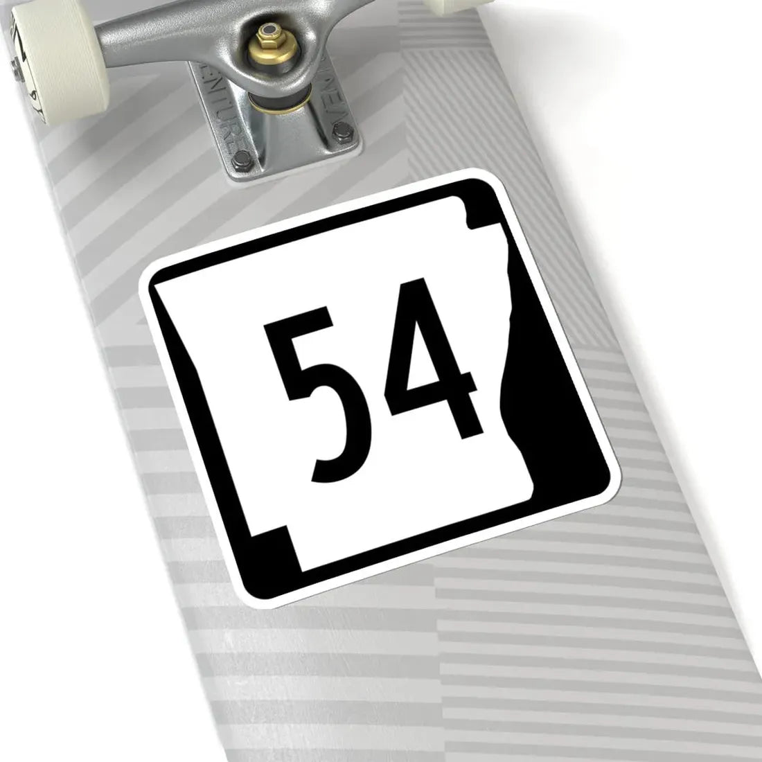 Arkansas 54 (Arkansas) (Road Sign) STICKER Vinyl Kiss-Cut Decal - The Sticker Space