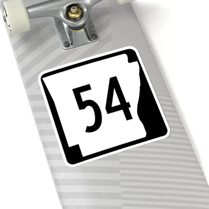 Arkansas 54 (Arkansas) (Road Sign) STICKER Vinyl Kiss-Cut Decal - The Sticker Space