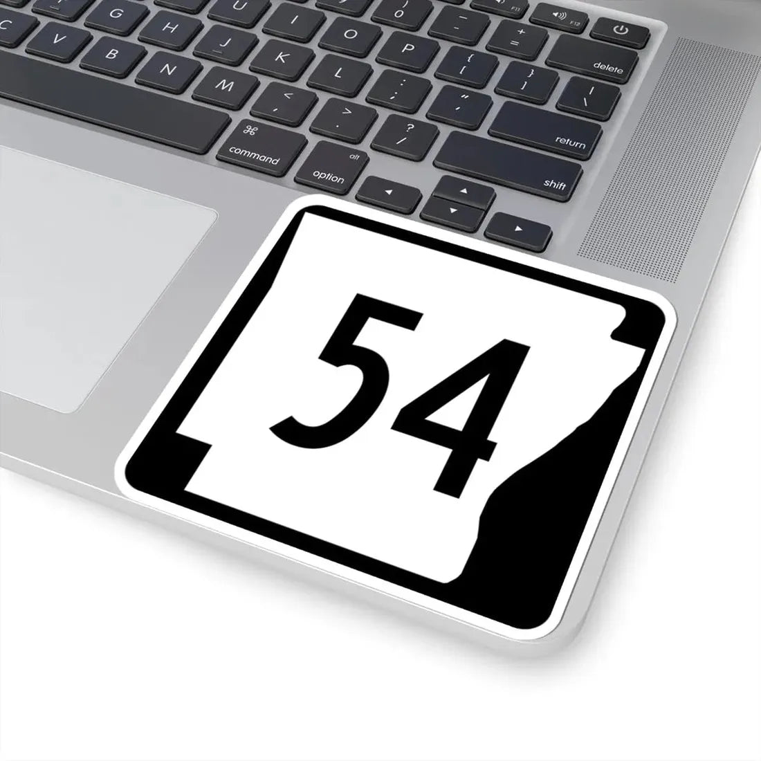 Arkansas 54 (Arkansas) (Road Sign) STICKER Vinyl Kiss-Cut Decal - The Sticker Space