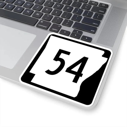 Arkansas 54 (Arkansas) (Road Sign) STICKER Vinyl Kiss-Cut Decal - The Sticker Space