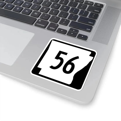 Arkansas 56 (Arkansas) (Road Sign) STICKER Vinyl Kiss-Cut Decal - The Sticker Space