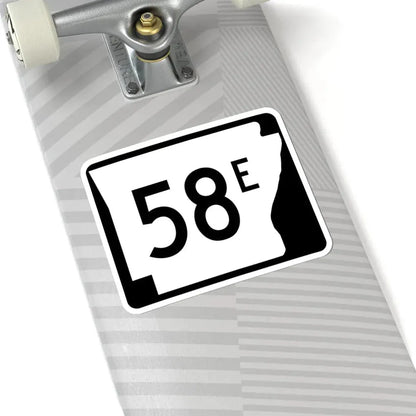 Arkansas 58E (Arkansas) (Road Sign) STICKER Vinyl Kiss-Cut Decal - The Sticker Space