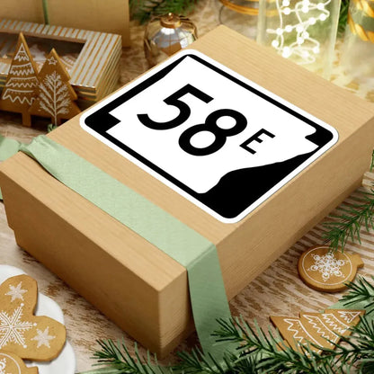 Arkansas 58E (Arkansas) (Road Sign) STICKER Vinyl Kiss-Cut Decal - The Sticker Space