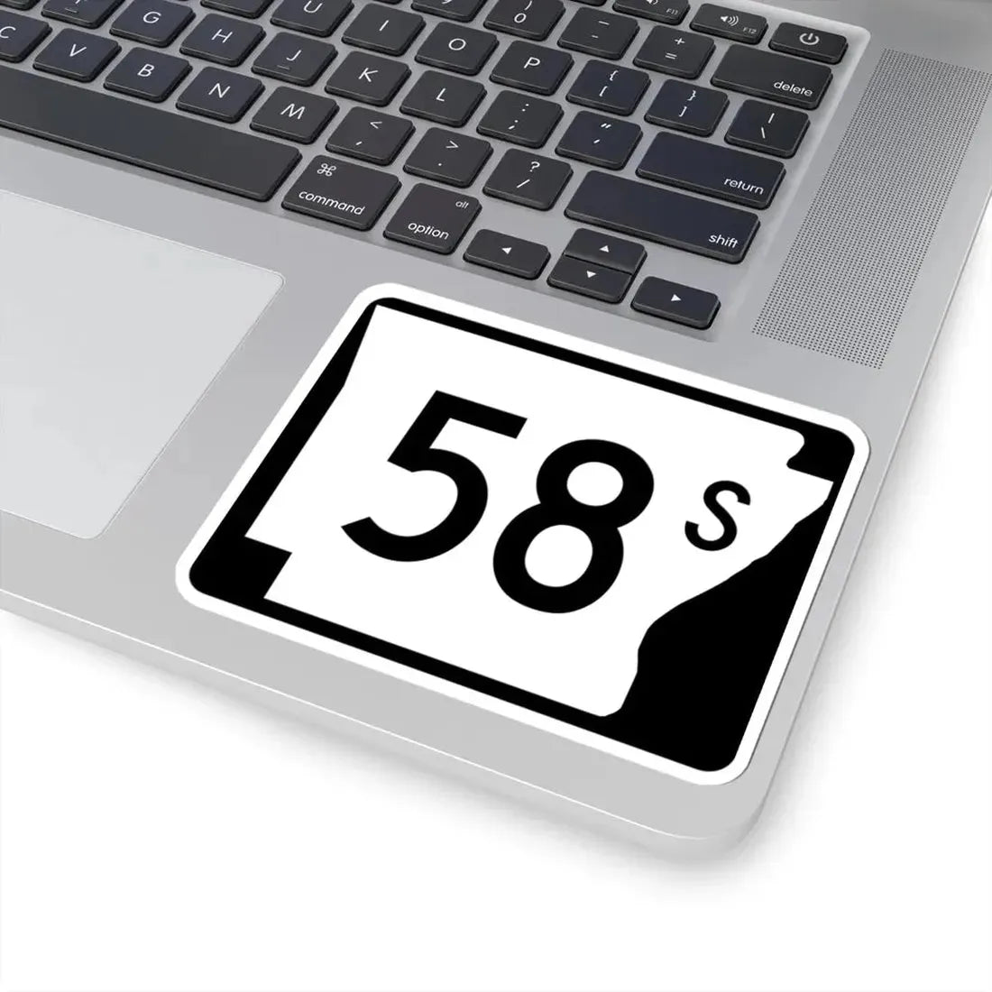 Arkansas 58S (Arkansas) (Road Sign) STICKER Vinyl Kiss-Cut Decal - The Sticker Space