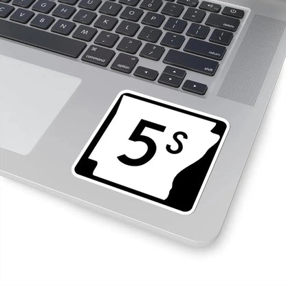 Arkansas 5S (Arkansas) (Road Sign) STICKER Vinyl Kiss-Cut Decal - The Sticker Space