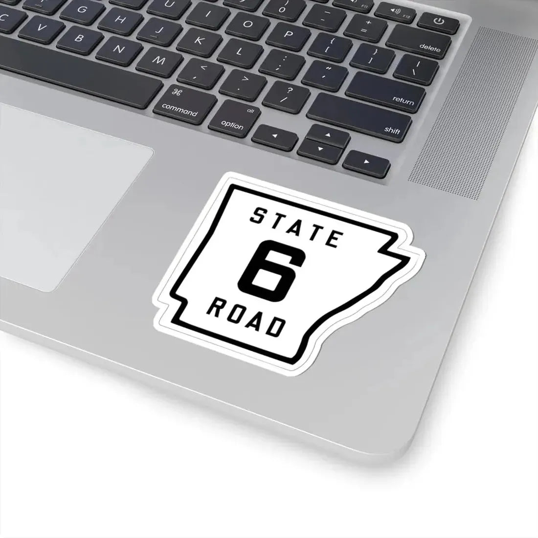 Arkansas 6 1926 (Arkansas) (Road Sign) STICKER Vinyl Kiss-Cut Decal - The Sticker Space