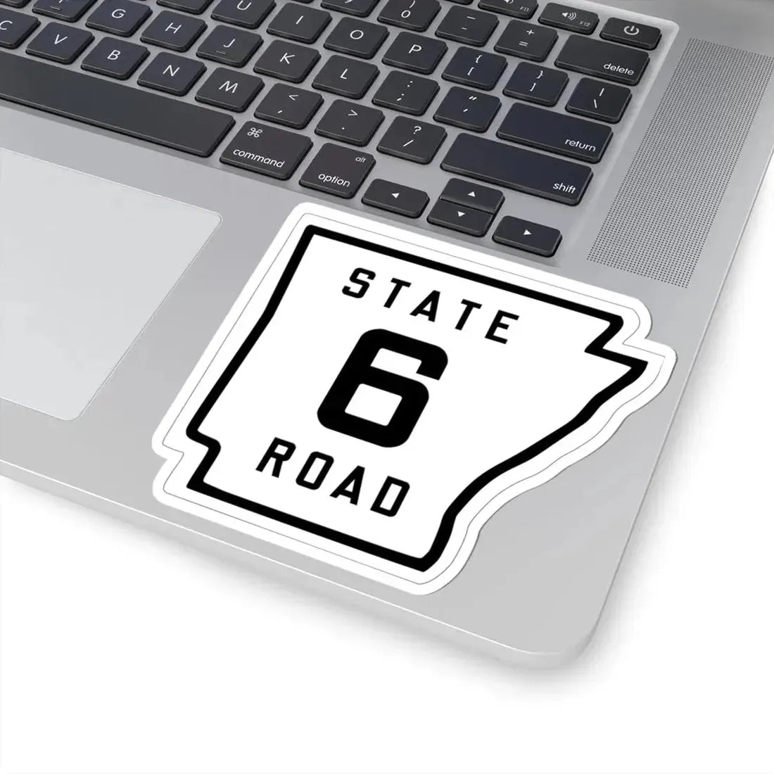 Arkansas 6 1926 (Arkansas) (Road Sign) STICKER Vinyl Kiss-Cut Decal - The Sticker Space