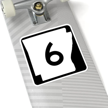 Arkansas 6 (Arkansas) (Road Sign) STICKER Vinyl Kiss-Cut Decal - The Sticker Space