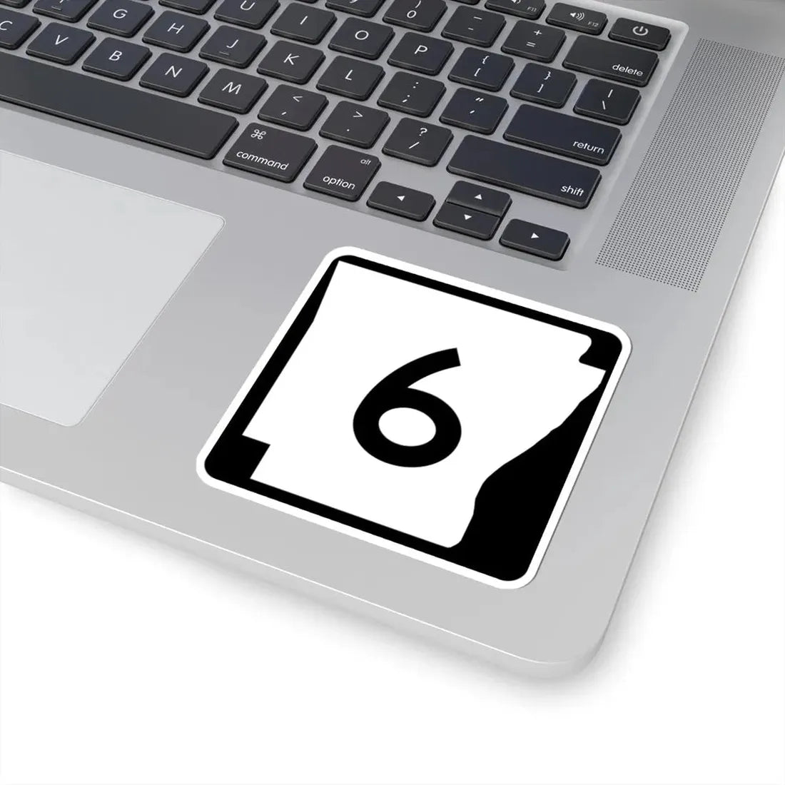 Arkansas 6 (Arkansas) (Road Sign) STICKER Vinyl Kiss-Cut Decal - The Sticker Space
