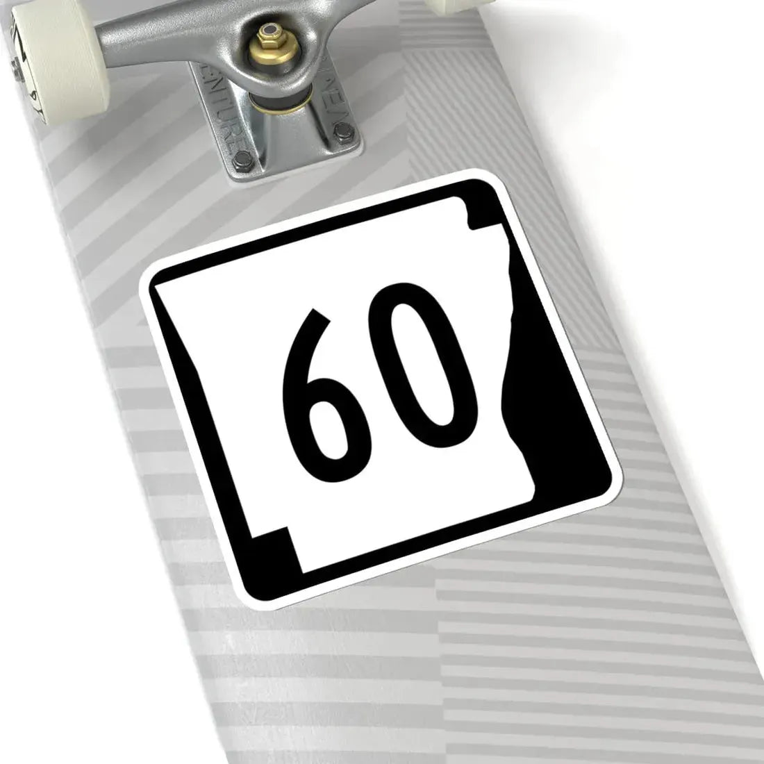 Arkansas 60 (Arkansas) (Road Sign) STICKER Vinyl Kiss-Cut Decal - The Sticker Space
