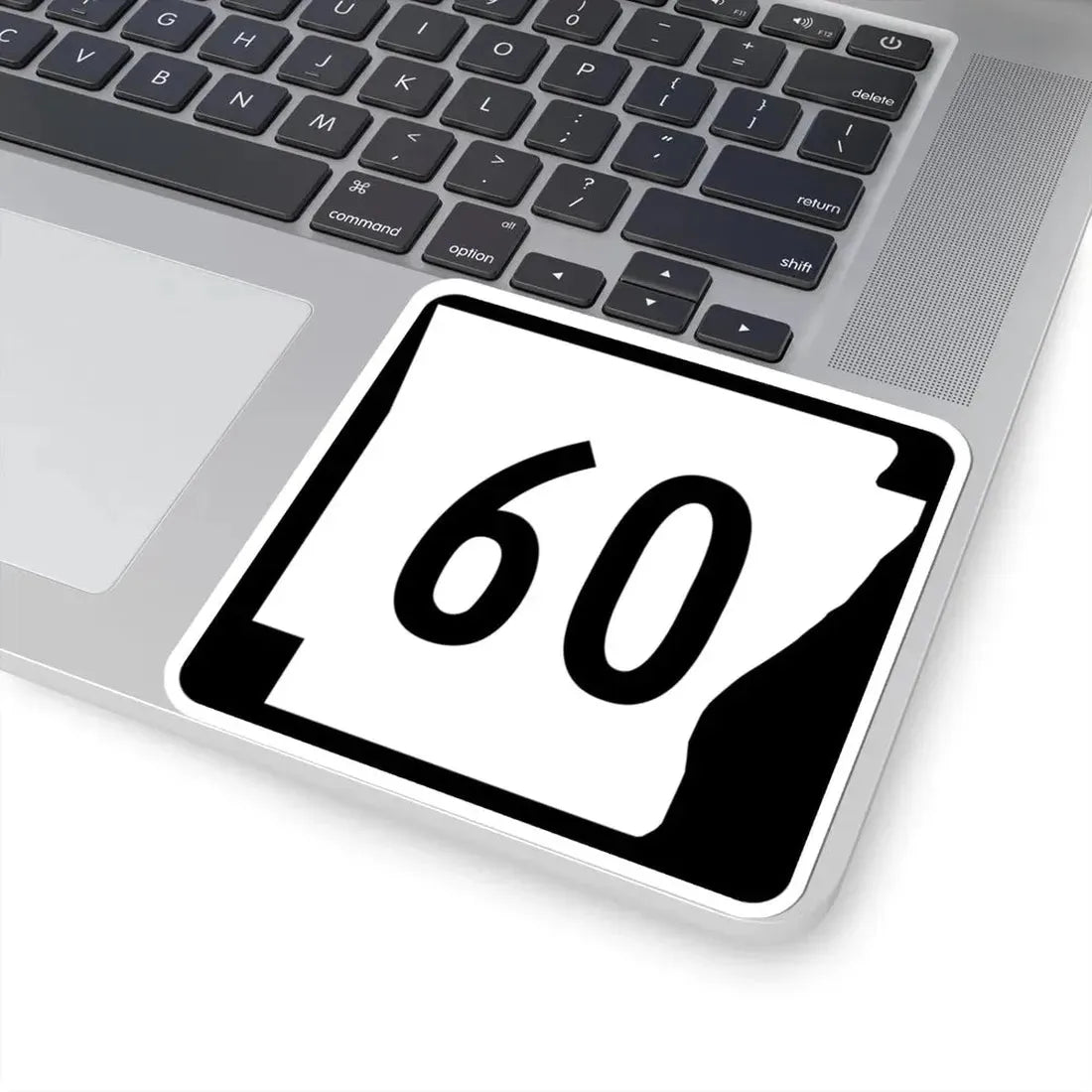Arkansas 60 (Arkansas) (Road Sign) STICKER Vinyl Kiss-Cut Decal - The Sticker Space