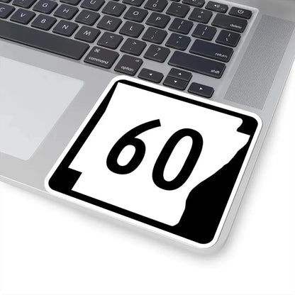 Arkansas 60 (Arkansas) (Road Sign) STICKER Vinyl Kiss-Cut Decal - The Sticker Space