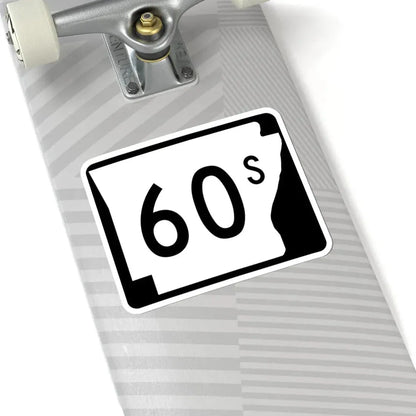 Arkansas 60S (Arkansas) (Road Sign) STICKER Vinyl Kiss-Cut Decal - The Sticker Space