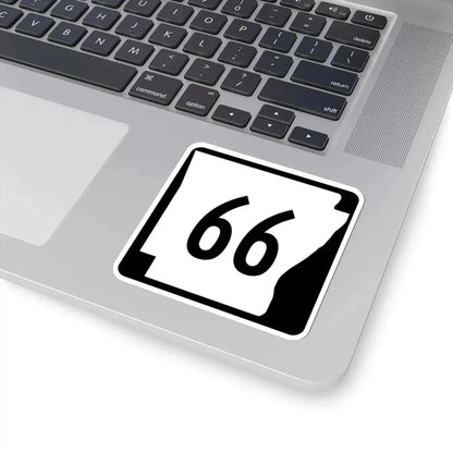 Arkansas 66 (Arkansas) (Road Sign) STICKER Vinyl Kiss-Cut Decal - The Sticker Space