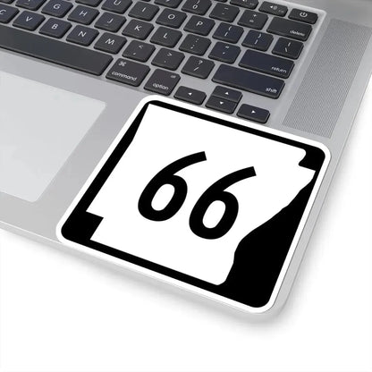 Arkansas 66 (Arkansas) (Road Sign) STICKER Vinyl Kiss-Cut Decal - The Sticker Space