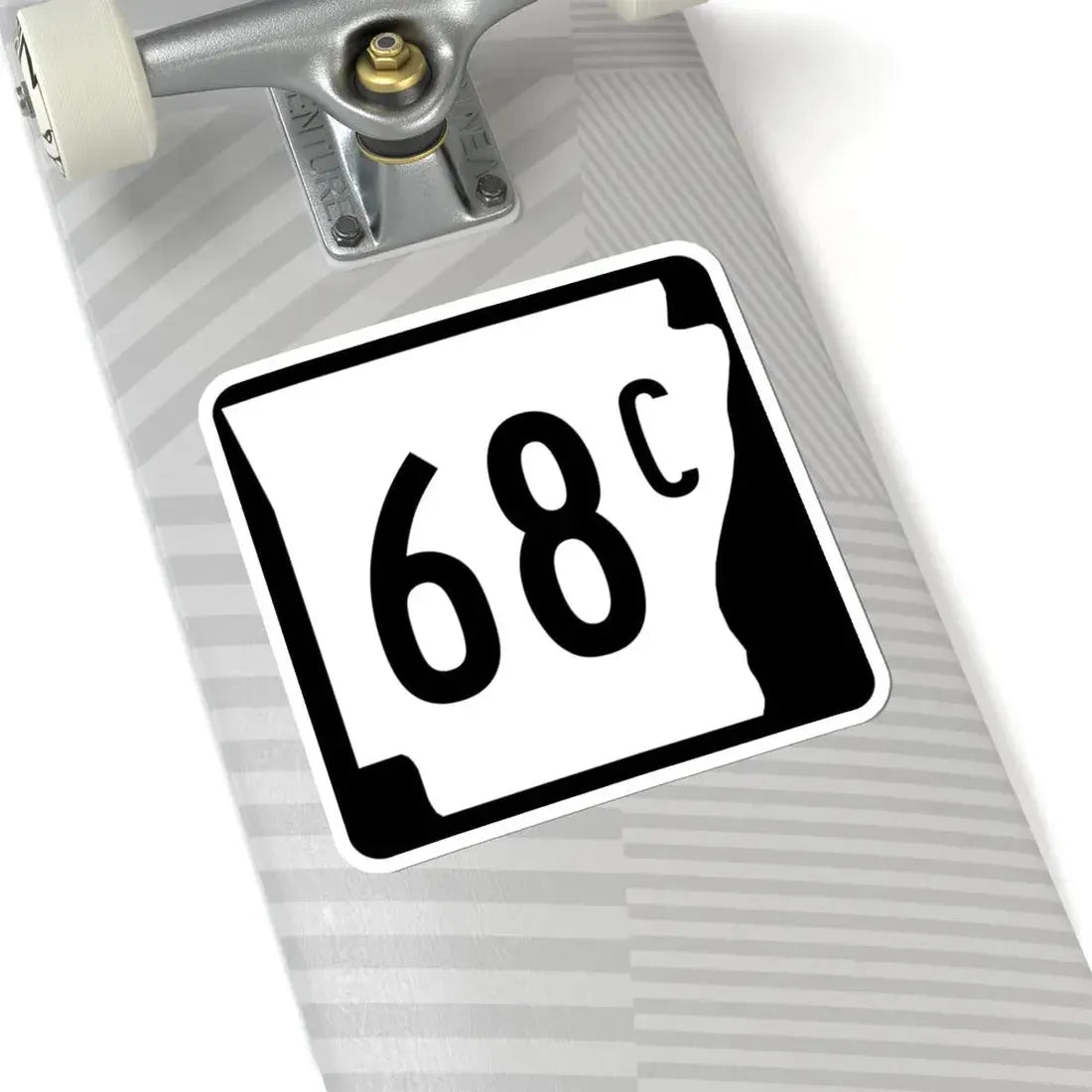 Arkansas 68C (Arkansas) (Road Sign) STICKER Vinyl Kiss-Cut Decal - The Sticker Space