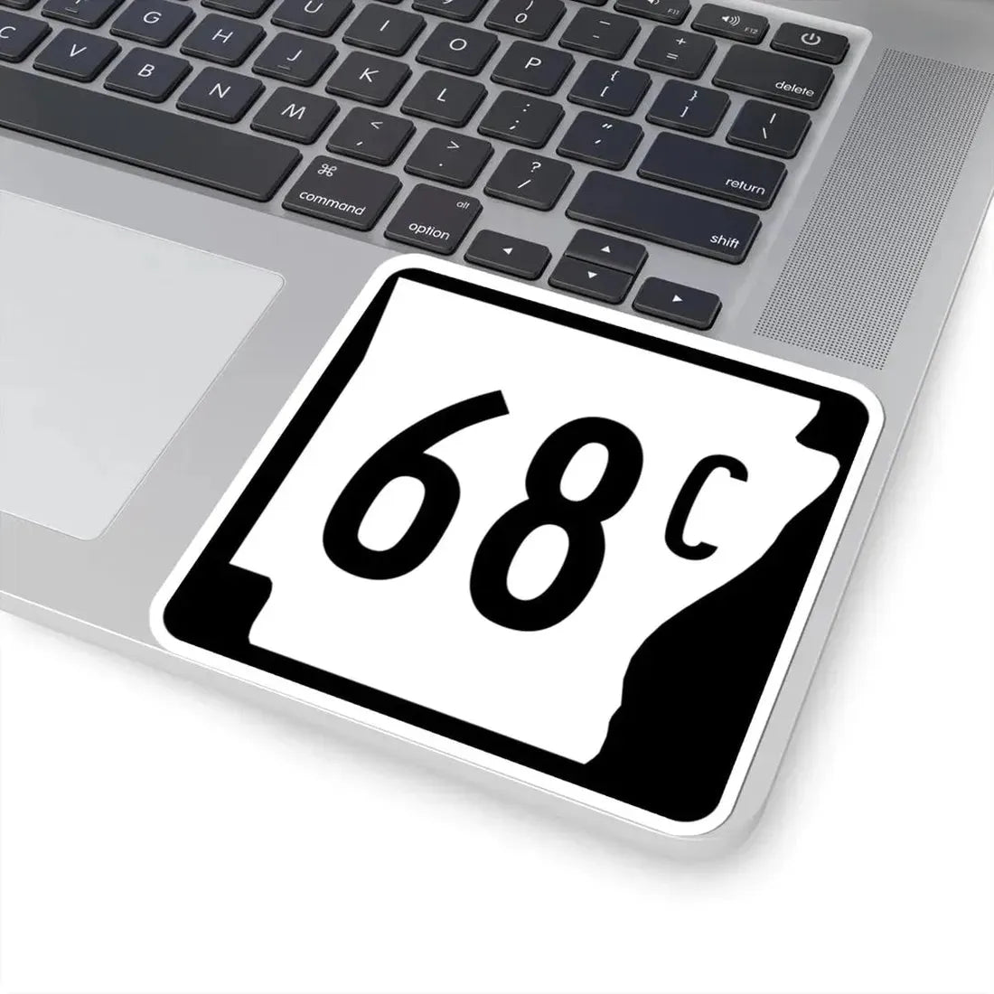 Arkansas 68C (Arkansas) (Road Sign) STICKER Vinyl Kiss-Cut Decal - The Sticker Space