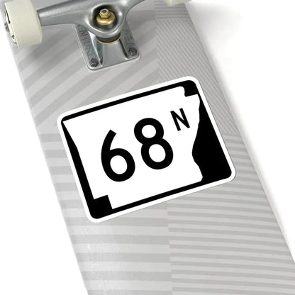 Arkansas 68N (Arkansas) (Road Sign) STICKER Vinyl Kiss-Cut Decal - The Sticker Space