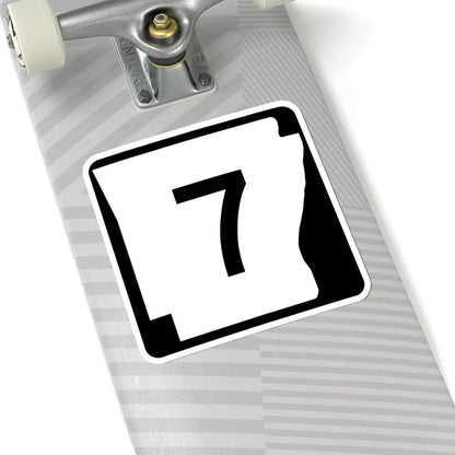 Arkansas 7 (Arkansas) (Road Sign) STICKER Vinyl Kiss-Cut Decal - The Sticker Space