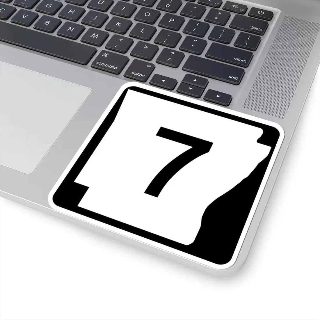 Arkansas 7 (Arkansas) (Road Sign) STICKER Vinyl Kiss-Cut Decal - The Sticker Space