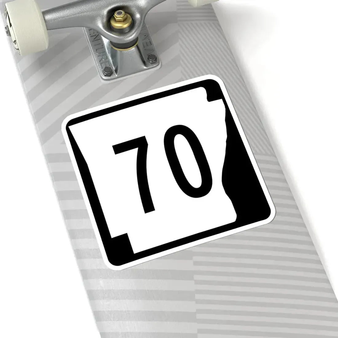 Arkansas 70 (Arkansas) (Road Sign) STICKER Vinyl Kiss-Cut Decal - The Sticker Space