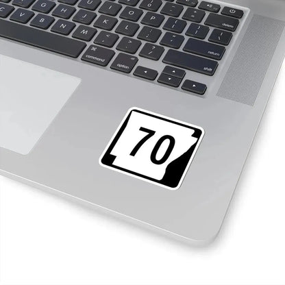 Arkansas 70 (Arkansas) (Road Sign) STICKER Vinyl Kiss-Cut Decal - The Sticker Space
