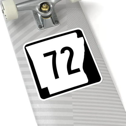 Arkansas 72 (Arkansas) (Road Sign) STICKER Vinyl Kiss-Cut Decal - The Sticker Space