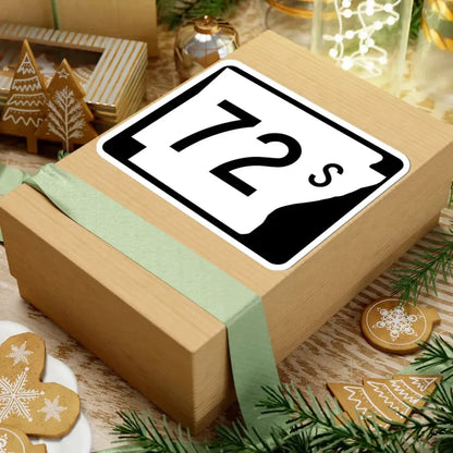 Arkansas 72S (Arkansas) (Road Sign) STICKER Vinyl Kiss-Cut Decal - The Sticker Space