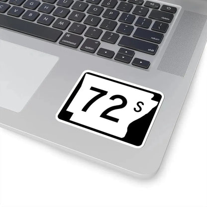 Arkansas 72S (Arkansas) (Road Sign) STICKER Vinyl Kiss-Cut Decal - The Sticker Space