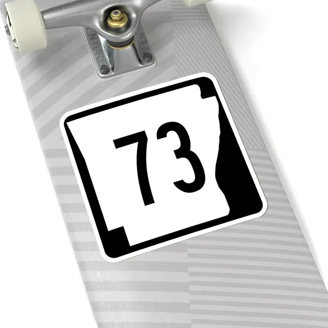 Arkansas 73 (Arkansas) (Road Sign) STICKER Vinyl Kiss-Cut Decal - The Sticker Space