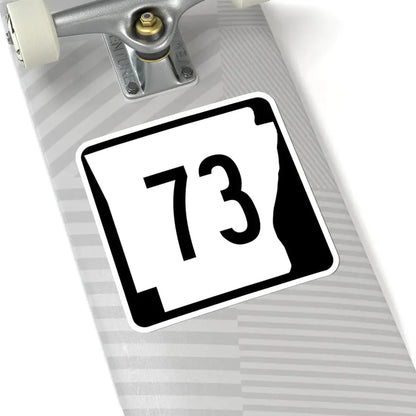 Arkansas 73 (Arkansas) (Road Sign) STICKER Vinyl Kiss-Cut Decal - The Sticker Space